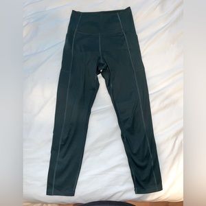 Girlfriend Collective high rise pocket leggings